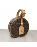 LOUIS VUITTON Monogram Petite Boite Chapeau with Shoulder Strap – GHW (Year 2019)