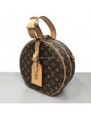 LOUIS VUITTON Monogram Petite Boite Chapeau with Shoulder Strap – GHW (Year 2019)