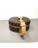 LOUIS VUITTON Monogram Petite Boite Chapeau with Shoulder Strap – GHW (Year 2019)