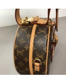 LOUIS VUITTON Monogram Petite Boite Chapeau with Shoulder Strap – GHW (Year 2019)