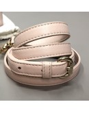 CHRISTIAN DIOR Mini Lady Dior Handbag with Shoulder Strap in Light Pink Cannage Lambskin – GHW (Year 2014)