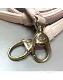 CHRISTIAN DIOR Mini Lady Dior Handbag with Shoulder Strap in Light Pink Cannage Lambskin – GHW (Year 2014)