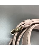 CHRISTIAN DIOR Mini Lady Dior Handbag with Shoulder Strap in Light Pink Cannage Lambskin – GHW (Year 2014)
