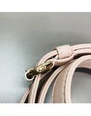 CHRISTIAN DIOR Mini Lady Dior Handbag with Shoulder Strap in Light Pink Cannage Lambskin – GHW (Year 2014)
