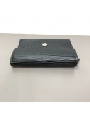 LOUIS VUITTON Victorine Short Wallet in Black Epi Leather – SHW (Year 2019)