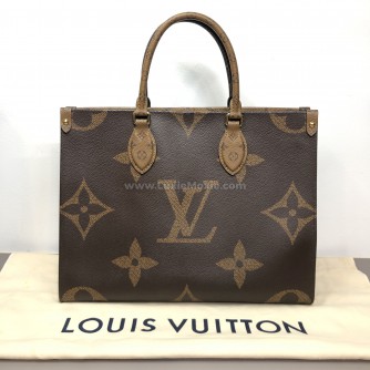LOUIS VUITTON Monogram OnTheGo MM Tote Bag – GHW (Microchip – Year 2021)