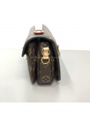 LOUIS VUITTON Monogram Pochette Metis East West with Chain & Shoulder Strap – GHW (Microchip)