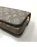 LOUIS VUITTON Monogram Pochette Metis East West with Chain & Shoulder Strap – GHW (Microchip)