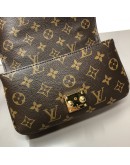 LOUIS VUITTON Monogram Pochette Metis East West with Chain & Shoulder Strap – GHW (Microchip)