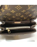 LOUIS VUITTON Monogram Pochette Metis East West with Chain & Shoulder Strap – GHW (Microchip)