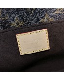 LOUIS VUITTON Monogram Pochette Metis East West with Chain & Shoulder Strap – GHW (Microchip)