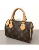 LOUIS VUITTON Monogram Nano Speedy with Shoulder Strap – GHW (Year 2025)