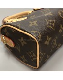 LOUIS VUITTON Monogram Nano Speedy with Shoulder Strap – GHW (Year 2025)