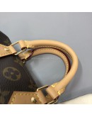 LOUIS VUITTON Monogram Nano Speedy with Shoulder Strap – GHW (Year 2025)