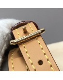 LOUIS VUITTON Monogram Nano Speedy with Shoulder Strap – GHW (Year 2025)