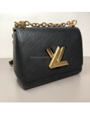 LOUIS VUITTON Twist PM Chain Bag in Black Epi Leather – GHW (Year 2020)