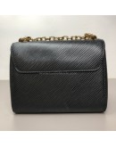 LOUIS VUITTON Twist PM Chain Bag in Black Epi Leather – GHW (Year 2020)