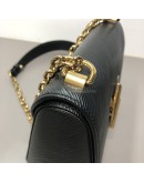 LOUIS VUITTON Twist PM Chain Bag in Black Epi Leather – GHW (Year 2020)