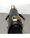 LOUIS VUITTON Twist PM Chain Bag in Black Epi Leather – GHW (Year 2020)