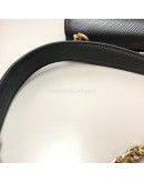 LOUIS VUITTON Twist PM Chain Bag in Black Epi Leather – GHW (Year 2020)