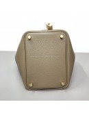 HERMES Picotin Lock 18 Taurillon Handbag in Etoupe – GHW (Stamp Z – Year 2021)