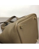 HERMES Picotin Lock 18 Taurillon Handbag in Etoupe – GHW (Stamp Z – Year 2021)