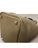 HERMES Picotin Lock 18 Taurillon Handbag in Etoupe – GHW (Stamp Z – Year 2021)