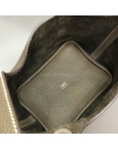 HERMES Picotin Lock 18 Taurillon Handbag in Etoupe – GHW (Stamp Z – Year 2021)