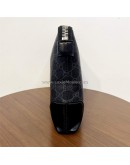 GUCCI Grey GG Supreme with Navy Reb Web Stripe Clutch Bag – SHW