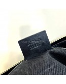 GUCCI Grey GG Supreme with Navy Reb Web Stripe Clutch Bag – SHW