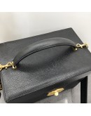 CHANEL Vintage Medium Vanity Case Handbag with Shoulder Strap - GHW
