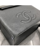 CHANEL Vintage Medium Vanity Case Handbag with Shoulder Strap - GHW