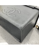 CHANEL Vintage Medium Vanity Case Handbag with Shoulder Strap - GHW
