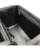 CHANEL Vintage Medium Vanity Case Handbag with Shoulder Strap - GHW