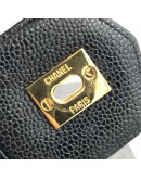 CHANEL Vintage Medium Vanity Case Handbag with Shoulder Strap - GHW