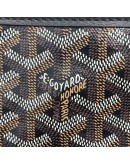 GOYARD Saint Louis PM Tote Bag in Black Goyardine Canvas with Detachable Pouch (Year 2026)