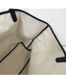 GOYARD Saint Louis PM Tote Bag in Black Goyardine Canvas with Detachable Pouch (Year 2026)