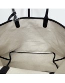 GOYARD Saint Louis PM Tote Bag in Black Goyardine Canvas with Detachable Pouch (Year 2026)