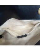 GUCCI GG Marmont Small Shoulder Bag in Black Lambskin – GHW