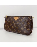 LOUIS VUITTON Monogram Multi Pochette Accessoires with Pink Shoulder Strap – GHW (Year 2020)