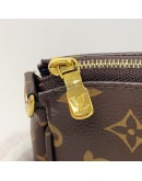 LOUIS VUITTON Monogram Multi Pochette Accessoires with Pink Shoulder Strap – GHW (Year 2020)