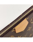 LOUIS VUITTON Monogram Multi Pochette Accessoires with Pink Shoulder Strap – GHW (Year 2020)