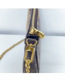 LOUIS VUITTON Monogram Multi Pochette Accessoires with Pink Shoulder Strap – GHW (Year 2020)