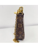 LOUIS VUITTON Monogram Multi Pochette Accessoires with Pink Shoulder Strap – GHW (Year 2020)