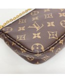 LOUIS VUITTON Monogram Multi Pochette Accessoires with Pink Shoulder Strap – GHW (Year 2020)
