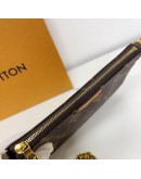 LOUIS VUITTON Monogram Multi Pochette Accessoires with Pink Shoulder Strap – GHW (Year 2020)