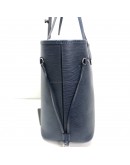 LOUIS VUITTON Neverfull MM Tote Bag with Pochette in Dark Blue Epi Leather – SHW (Year 2016)