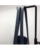 LOUIS VUITTON Neverfull MM Tote Bag with Pochette in Dark Blue Epi Leather – SHW (Year 2016)