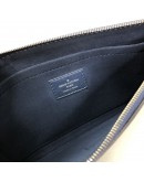 LOUIS VUITTON Neverfull MM Tote Bag with Pochette in Dark Blue Epi Leather – SHW (Year 2016)