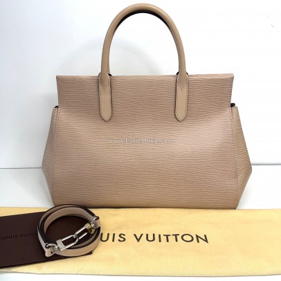 LOUIS VUITTON Marley MM Tote Bag with Shoulder Strap in Dune Epi Leather – SHW (Year 2014)